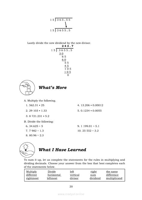Image result for Math 7 Module 6