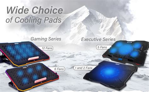Geonix Ergo 3 Gaming Laptop Cooling Stand with 10 RGB Lights, 12 Quiet ...