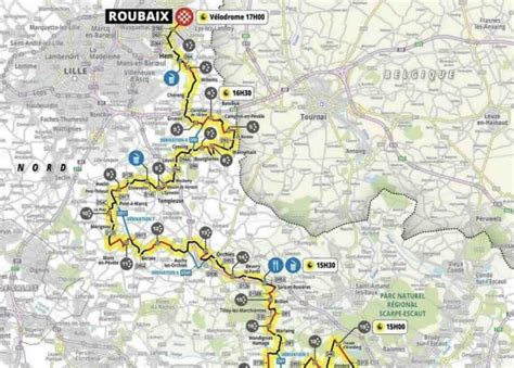 Image result for Paris-Roubaix Par Cours