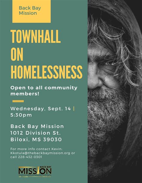 Back Bay Mission holds 1st Townhall on Homelessness! – Back Bay Mission