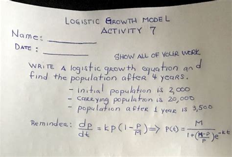 Image result for Logistics Model Formula