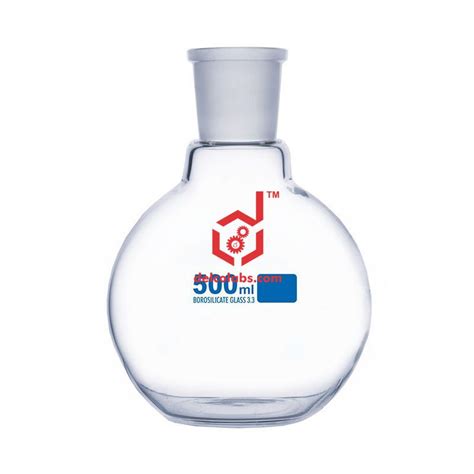 Flask Boiling, Flat Bottom, 500ml, 29/32