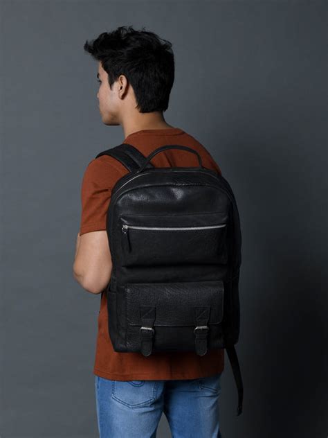 NoirTrek Leather Backpack 2.0 — MaheTri