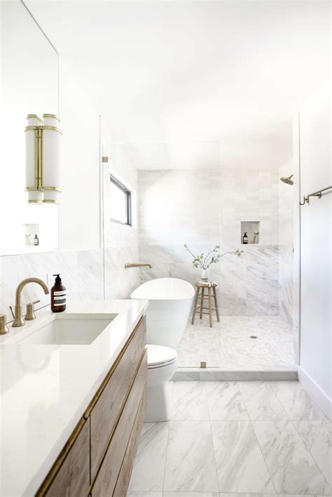 White Ceramic Bathroom Tile Ideas Gloss Glazed Arctic White Ceramic