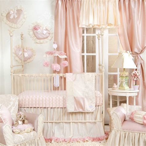 Crib Bedding Set by Glenna Jean | Baby Girl Nursery + Hand Crafted with ...