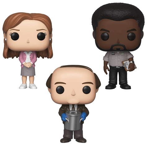 Buy Funko TV: Pop! The Office - Pam Beesly, Darryl Philbin, Kevin ...