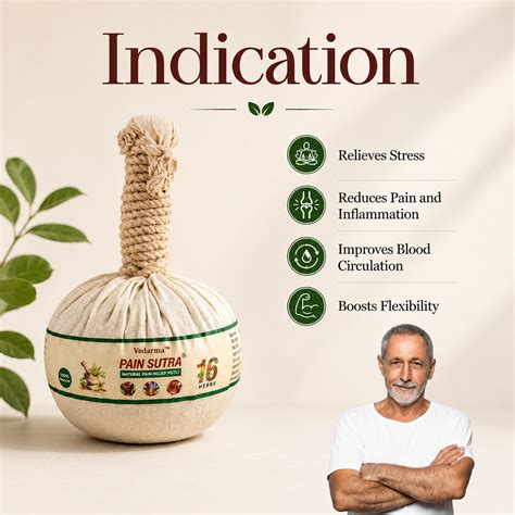 Pain Sutra Herbal Potli | Compress for Pain - Vedarma