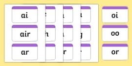 Letters and Sounds Flashcards | Teacher-Made | Twinkl