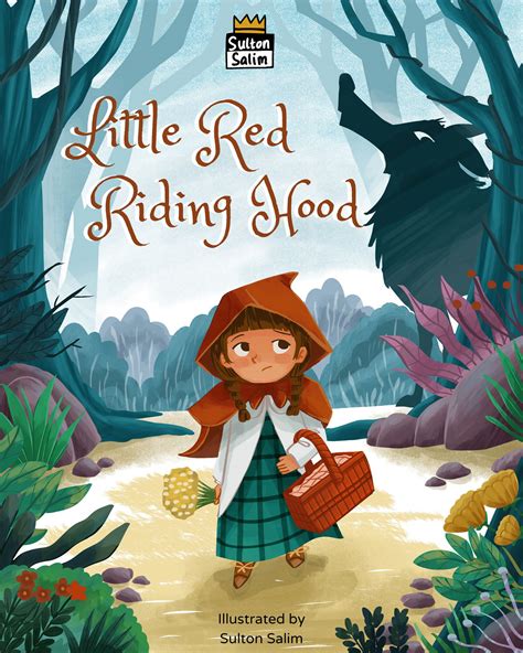 Book Cover for Little Red Riding Hood :: Behance