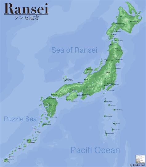 Japanese Physical Features Map An Overview Of Japan's Regions With Key