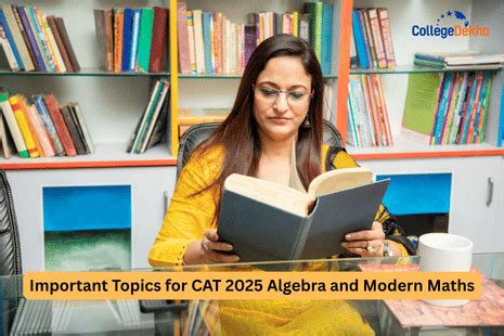 Important Topics for CAT 2025 Algebra and Modern Maths | CollegeDekho