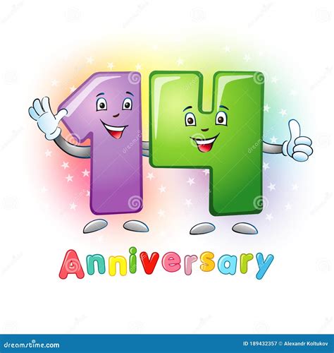 5 Anniversary Funny Logo. Vector Illustration | CartoonDealer.com #99734078
