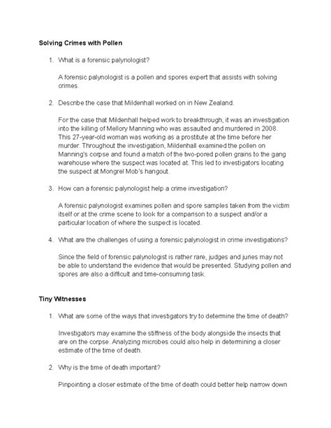 Image result for Forensic Science KS2