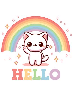 Image result for Hello Cat Cartoon