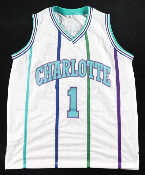 Muggsy Bogues Signed Jersey (AWM) | Pristine Auction