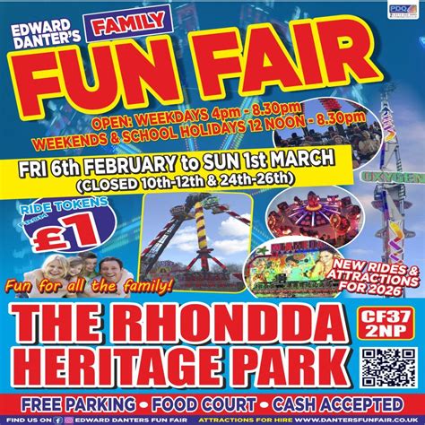 Rhondda Heritage Park Fun Fair , Rhondda Heritage Park, Pontypridd, 1 ...