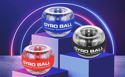 Primwand Auto-Start Power Gyro Ball Wrist Trainer – Metal Core Hand ...