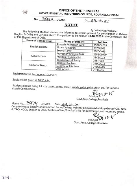 Government Autonomous College, Rourkela :: Government Autonomous ...