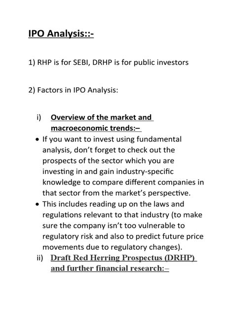 Image result for IPO Model Research Example
