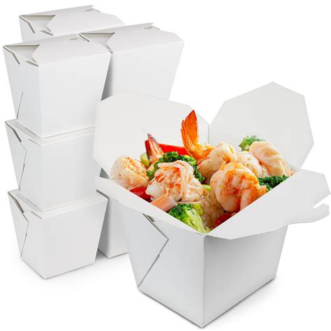 Amazon.com: Fit Meal Prep [450 Pack] Chinese Take Out Boxes - 26 oz ...