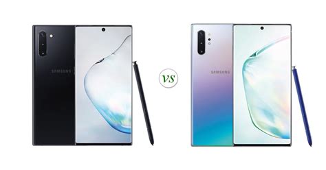 Image result for Galaxy Note 10 vs Note 10 Plus