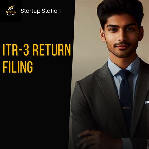 Startup Station - ITR-3 Return Filing