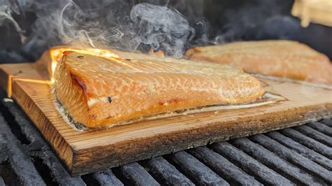 Thick Cedar Grilling Planks, 4-pack BBQ Cooking Planks for Salmon ...