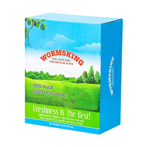 Buy 10LB Dried Black Soldier Fly Larvae, More Calcium Than Dried ...