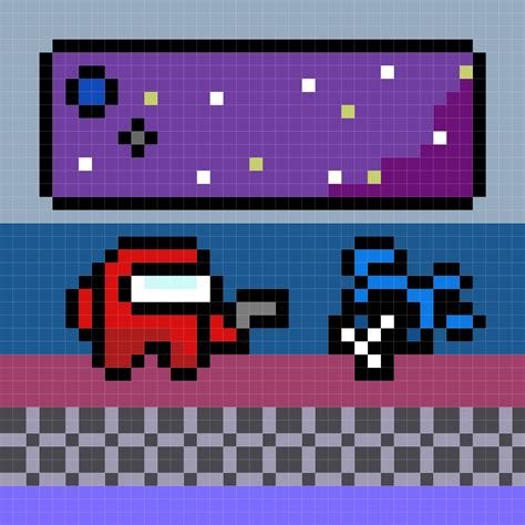 ArtStation - Among Us Imposter Pixel Art