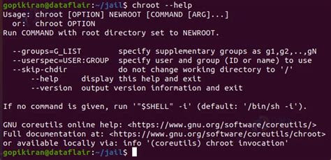 Chroot Tutorial 的图像结果