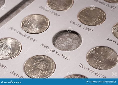 U.S. quarters collection stock photo. Image of horizontal - 13250916