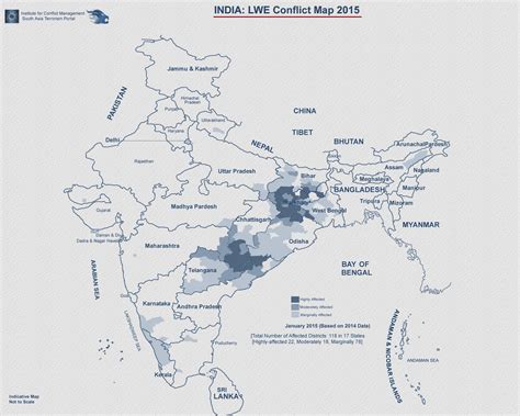 Conflict Map :: South Asia Terrorism Portal