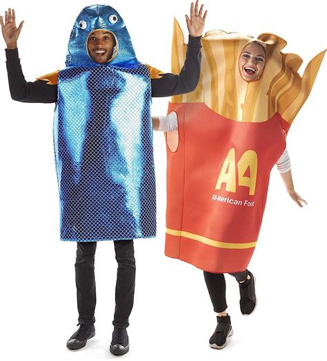 Fish & Chips Couples Halloween Costume - Funny | Ubuy India