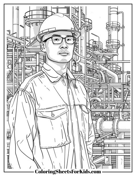 Engineer Coloring 的图像结果
