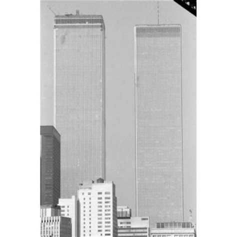 USA New York City Twin Towers of World Trade Center Poster Print, 18 x ...