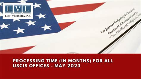 Processing Time (in Months) for All USCIS Offices