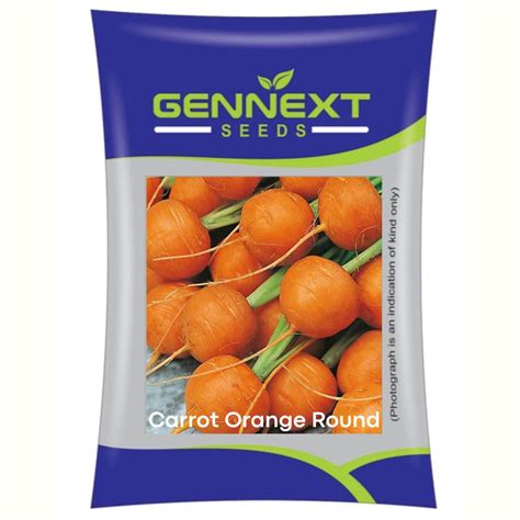Carrot Orange Round seeds by Gennext : Amazon.in: Garden & Outdoors