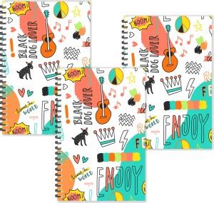 ESCAPER ENJOY Doodle Diaries (Ruled - A5 Size - SUPER SAVER Pack of 3 ...