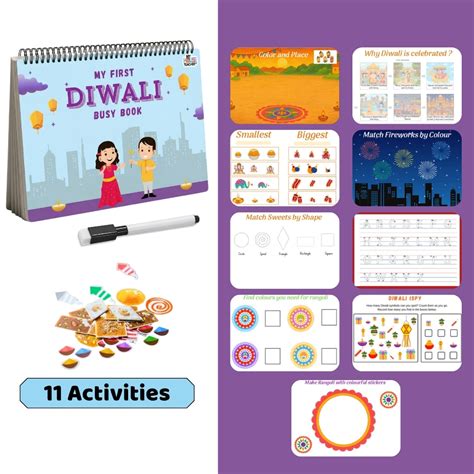 My First Diwali Busy Activity Book for Kids of 2 to 5 Years – My House ...