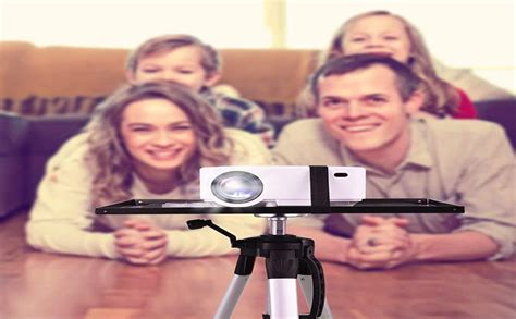 Techzere Height Adjustable Aluminium Projector Table and Floor Stand ...