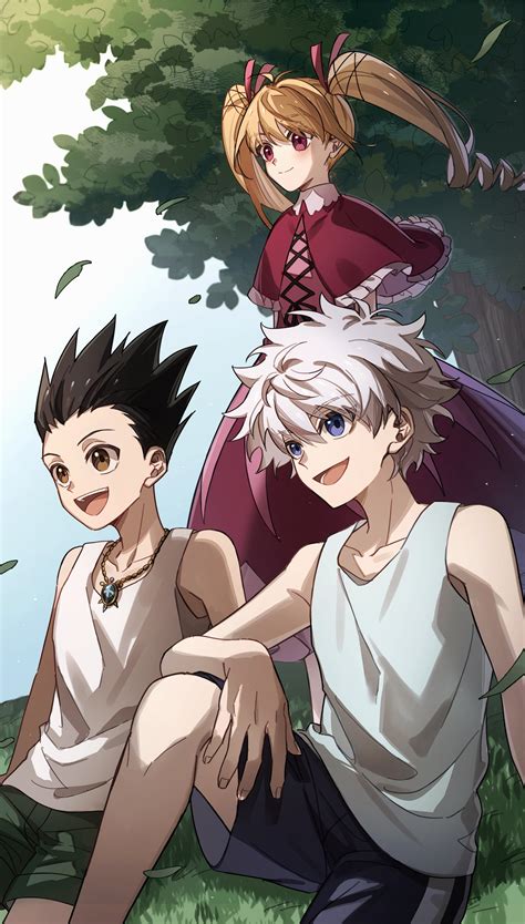 Hunter X Hunter Killua And Biscuit