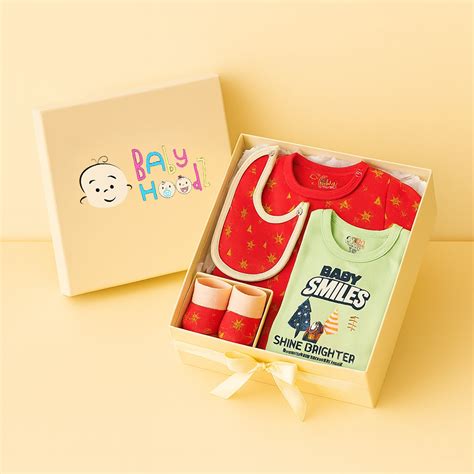 Baby Clothes - Newborn Gift Set - Red Color – Baby Hoodz