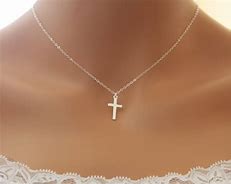 Image result for Dainty Cross Necklace for Women