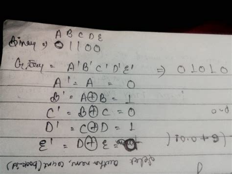Digital Logic: output of circuit