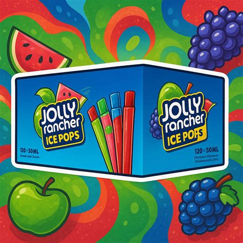 Posted Sweets | Jolly Rancher Ice Pops 120 Pack | Online Sweet Shop