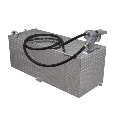 RDS Aluminum Transfer Fuel Tank with GPI 12V Fuel Transfer Pump, 80 ...