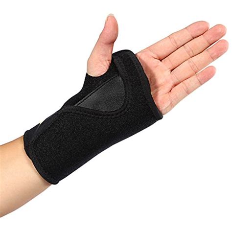 Yosoo Wrist Brace - Breathable Neoprene Night Sleep Splint Adjustable ...