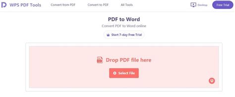 How to Use WPS PDF to Word Converter Step-by-Step