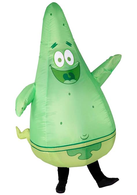 Inflatable Adult Ghost Patrick Star Costume | Nickelodeon Costumes