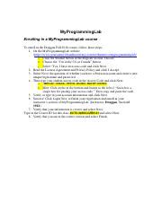 Image result for How Do Instructors Add a Course to MyProgrammingLab